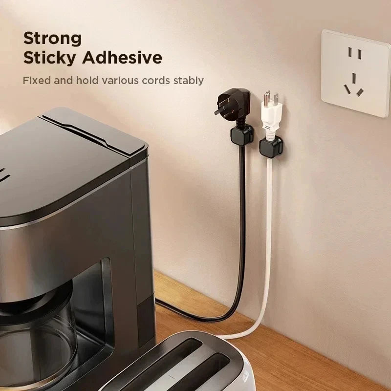 Magnetic Cable Organiser Clips | Adhesive Wire Holder | Home Office Desk Cable Management
