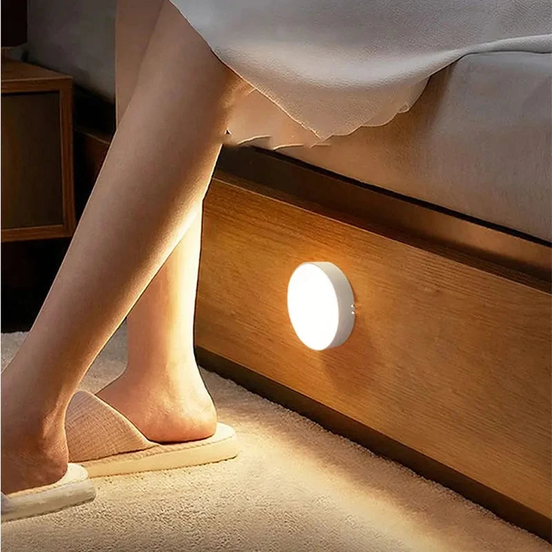 Wireless Motion Sensor Night Light | USB Rechargeable | Bedroom, Hallway & Staircase