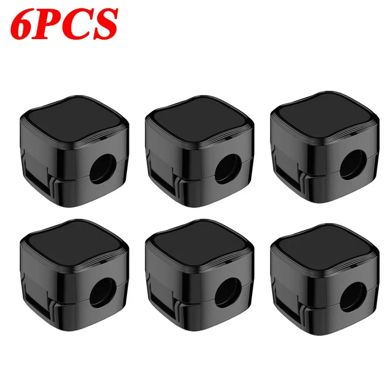 Magnetic Cable Organiser Clips | Adhesive Wire Holder | Home Office Desk Cable Management
